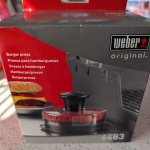 Weber Original Burger Press, New, Never Opened